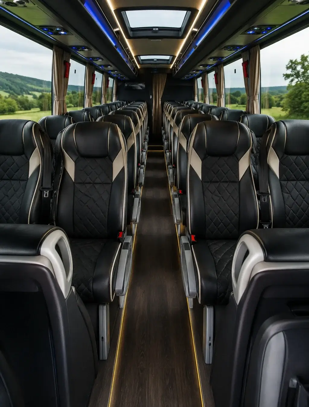 First Class 35 Seater VIP Executive Coach Hire Across Essex & the UK