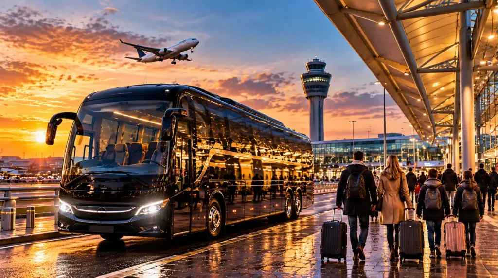 Airport Transfer Coach from Essex