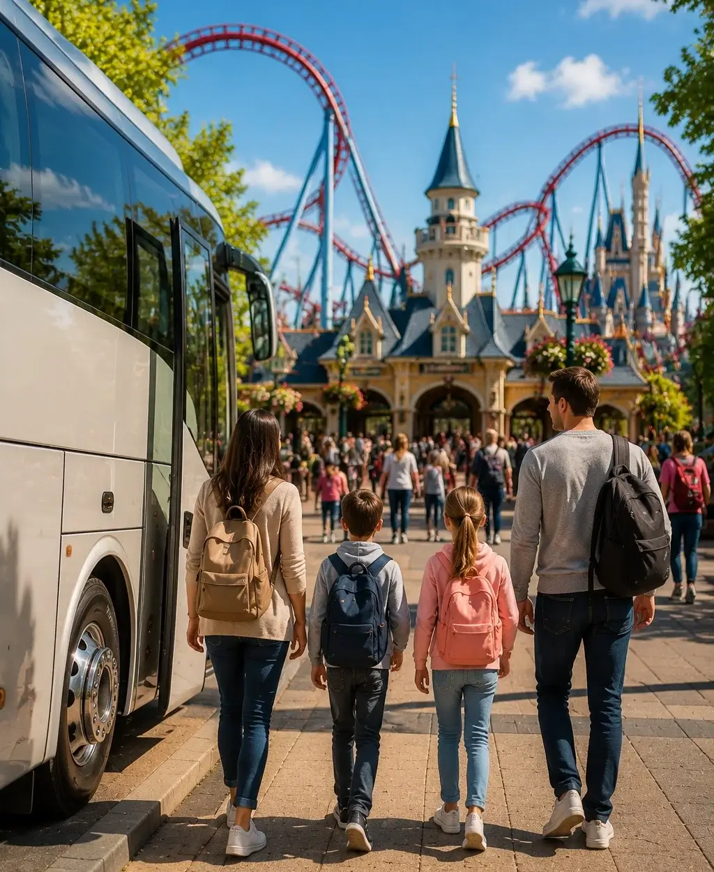 Professional Theme Park Coach Hire for Every Adventure